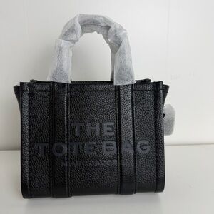 NWT Marc Jacobs Black Leather Tote